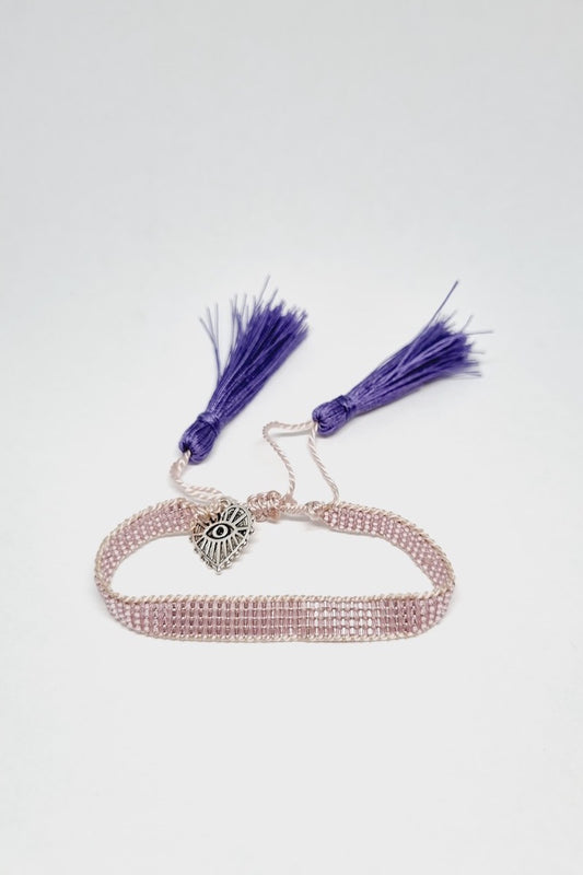 Pulsera en telar Miyuki 4