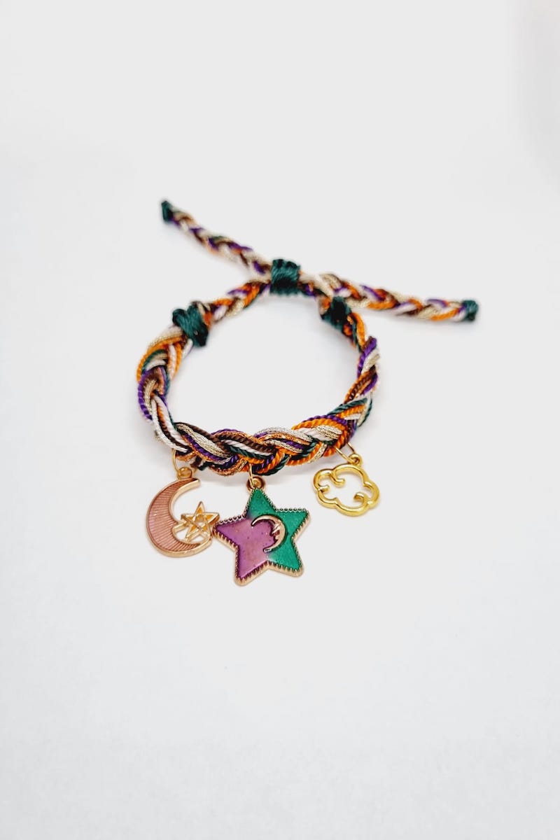 Pulsera Trenza en hilo