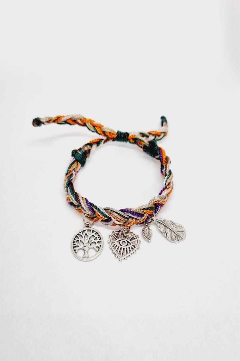 Pulsera Trenza en hilo