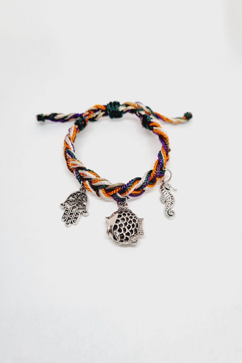 Pulsera Trenza en hilo