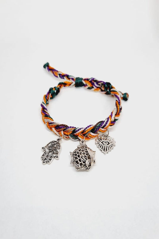 Pulsera Trenza en hilo