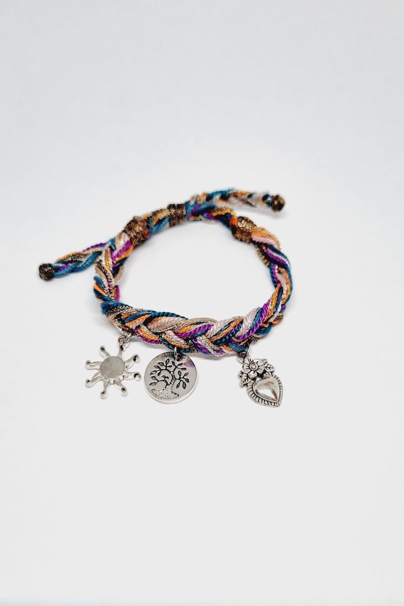 Pulsera Trenza en hilo